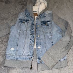 Hollister Denim / Hoodie jacket